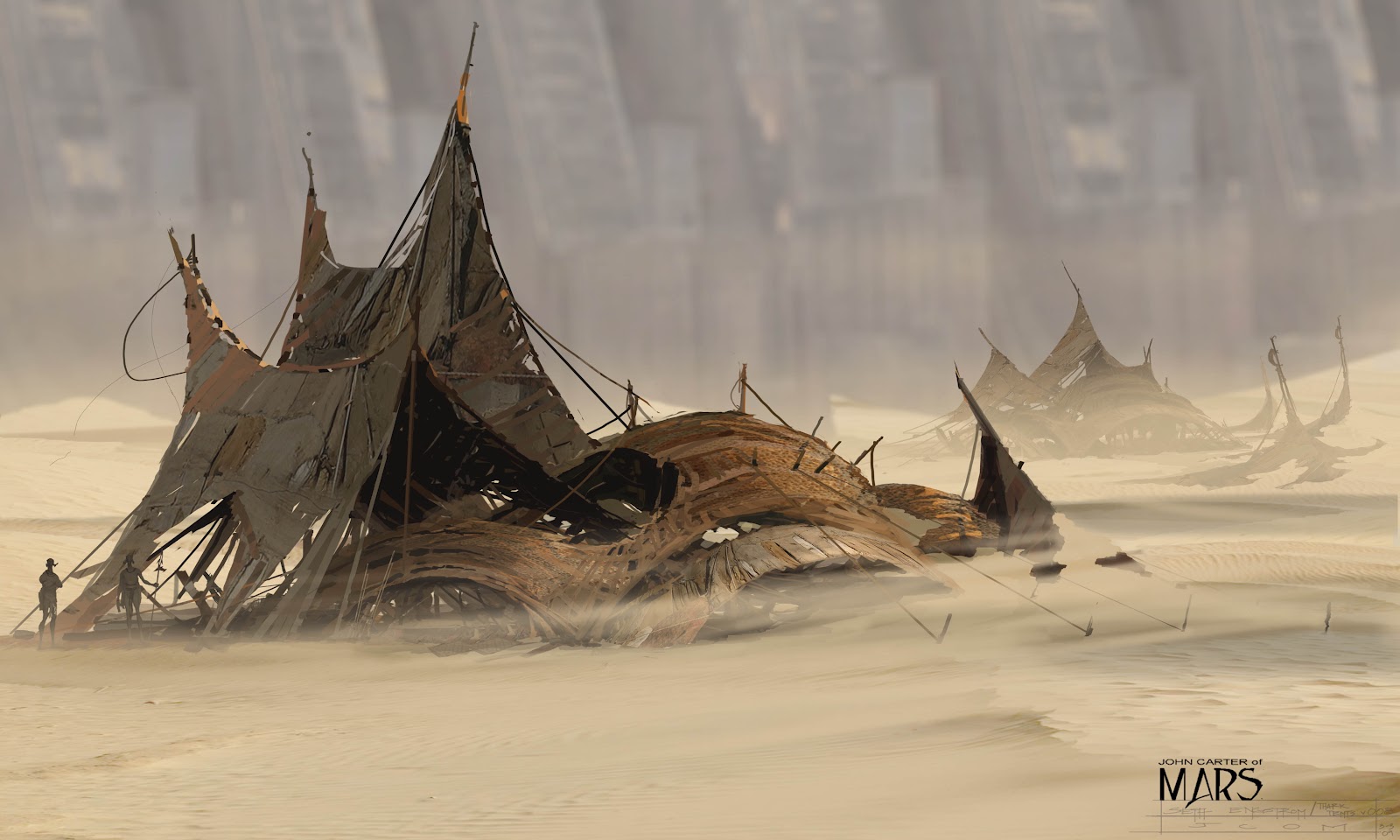 John Carter Concept arts