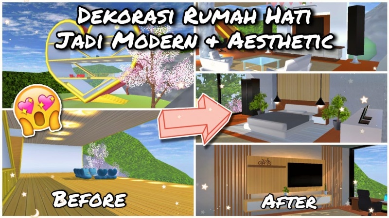 Rumah Hati Spesial Valentine di Sakura School Simulator Rumah Hati Spesial Valentine di Sakura School Simulator