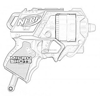 Nerf Fortnite Blaster coloring pages coloring.filminspector.com