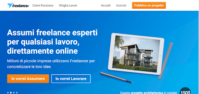 Freelancer.com: Guadagna lavorando Online come Freelancer! Freelancer.com: Guadagna lavorando Online come Freelancer!