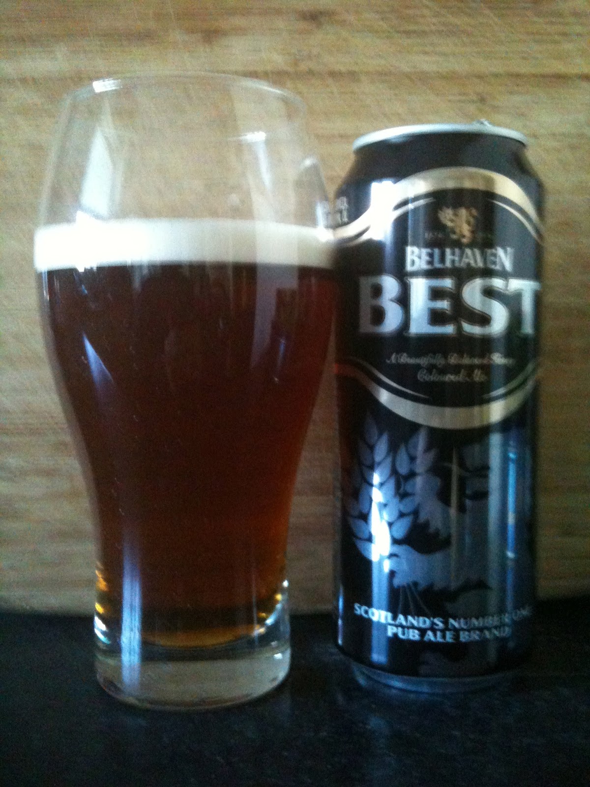 Stout Man in a Bitter World Belhaven Best