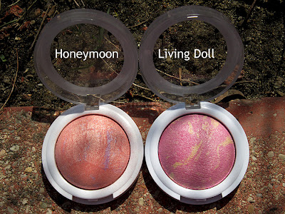 hard candy honeymoon and living doll blushes