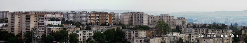 Cartierul Dambul Pietros, Targu Mures. Panorame Bulevardul 1848 Tirgu Mures