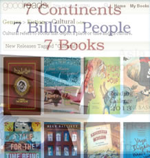 life as a journey: 7 Continents, 7 Billion People, 7 Books - Reading ...