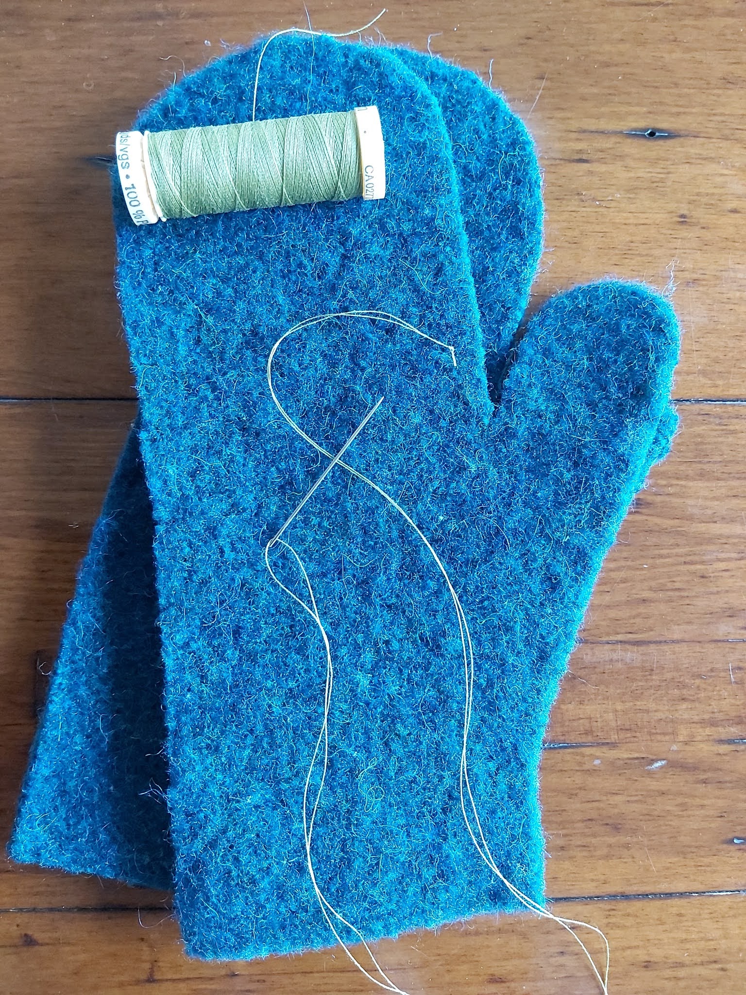 Chez Lizzie Tutorial Mitten Liners