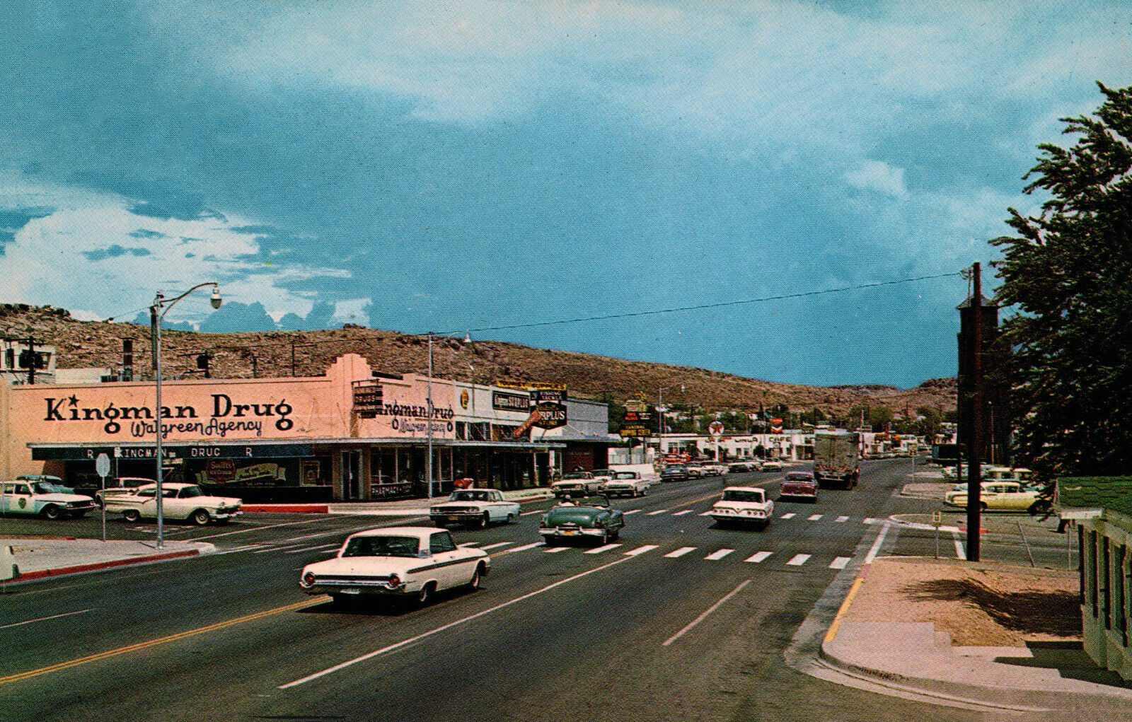 transpress nz cars in Kingman, Arizona, 1960s