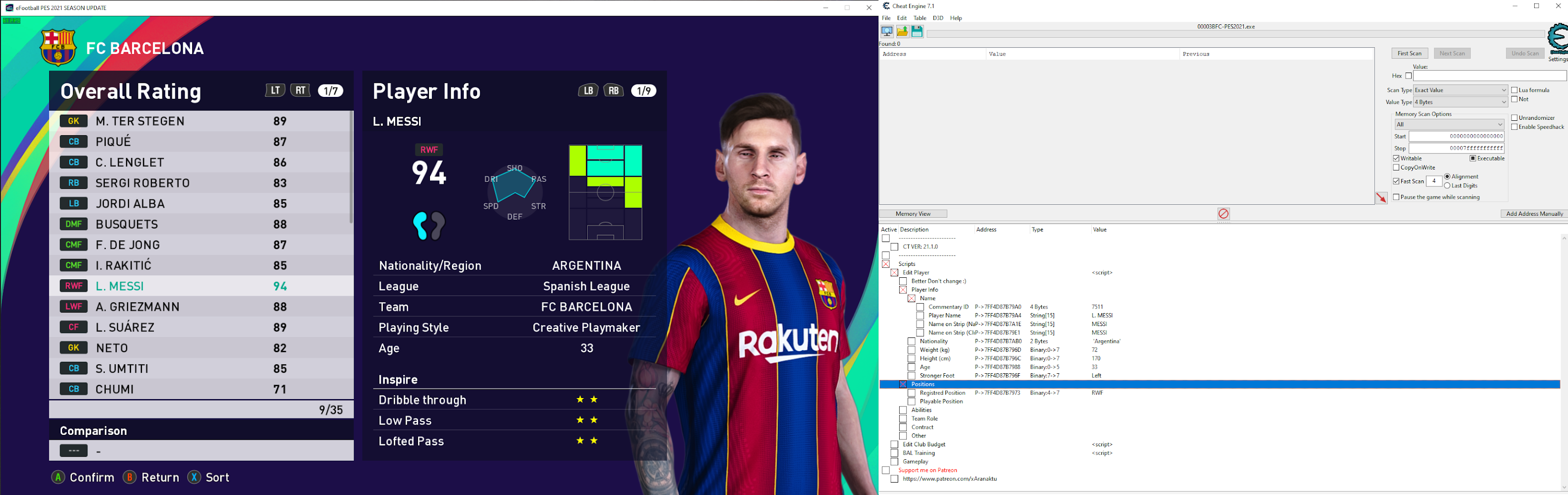 Pes 2021 Cheat Table Download !! My Blog My PES Blog