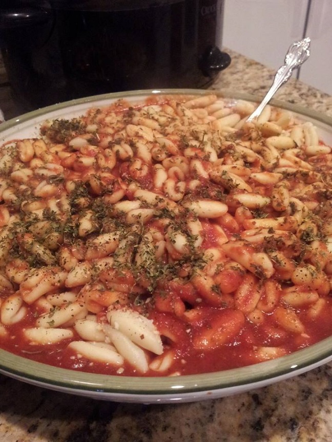 Baked Homemade Cavatelli What's Cookin' Italian Style Cuisine