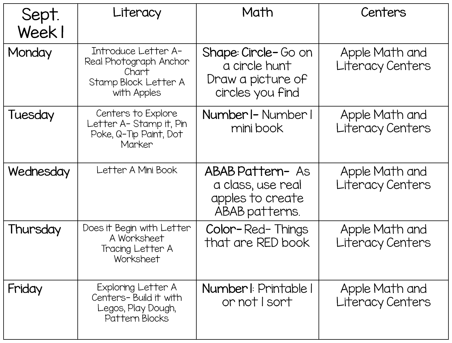 Preschool and PreK Curriculum | Busy Hands and Minds