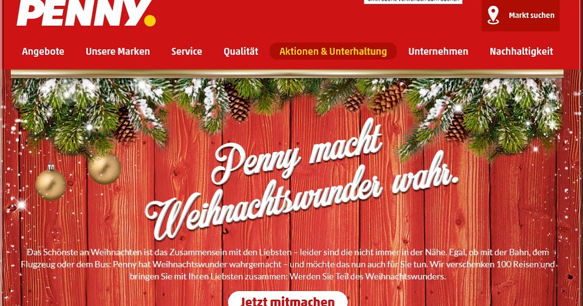 Gewinnspiele Zu Weihnachten 2022 SERIÖSE GEWINNSPIELE mit SOFORTGEWINN!🏆 Penny ★Gewinnspiel