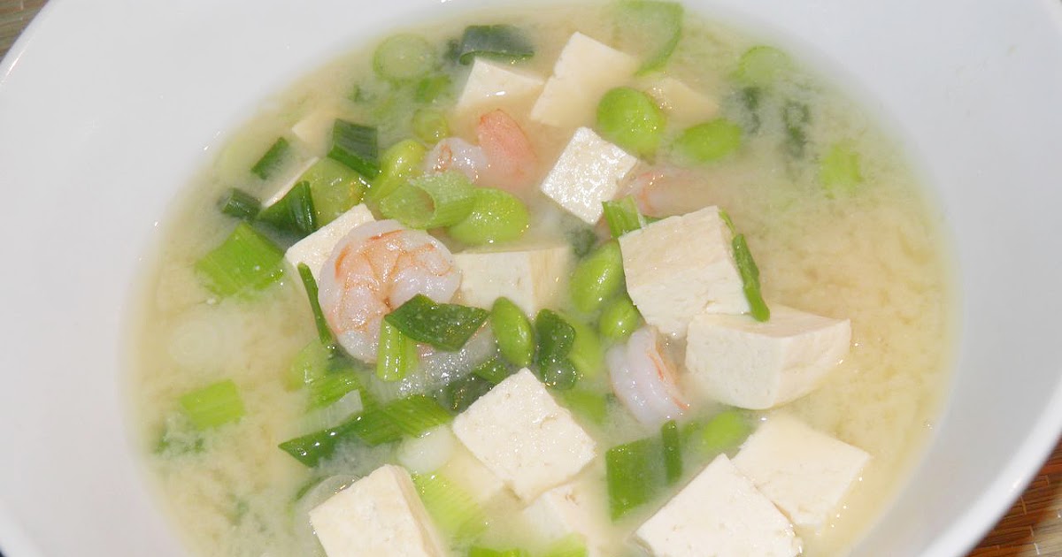 Docaitta Lifestyle: Recipe: Shrimp and Tofu Miso Soup