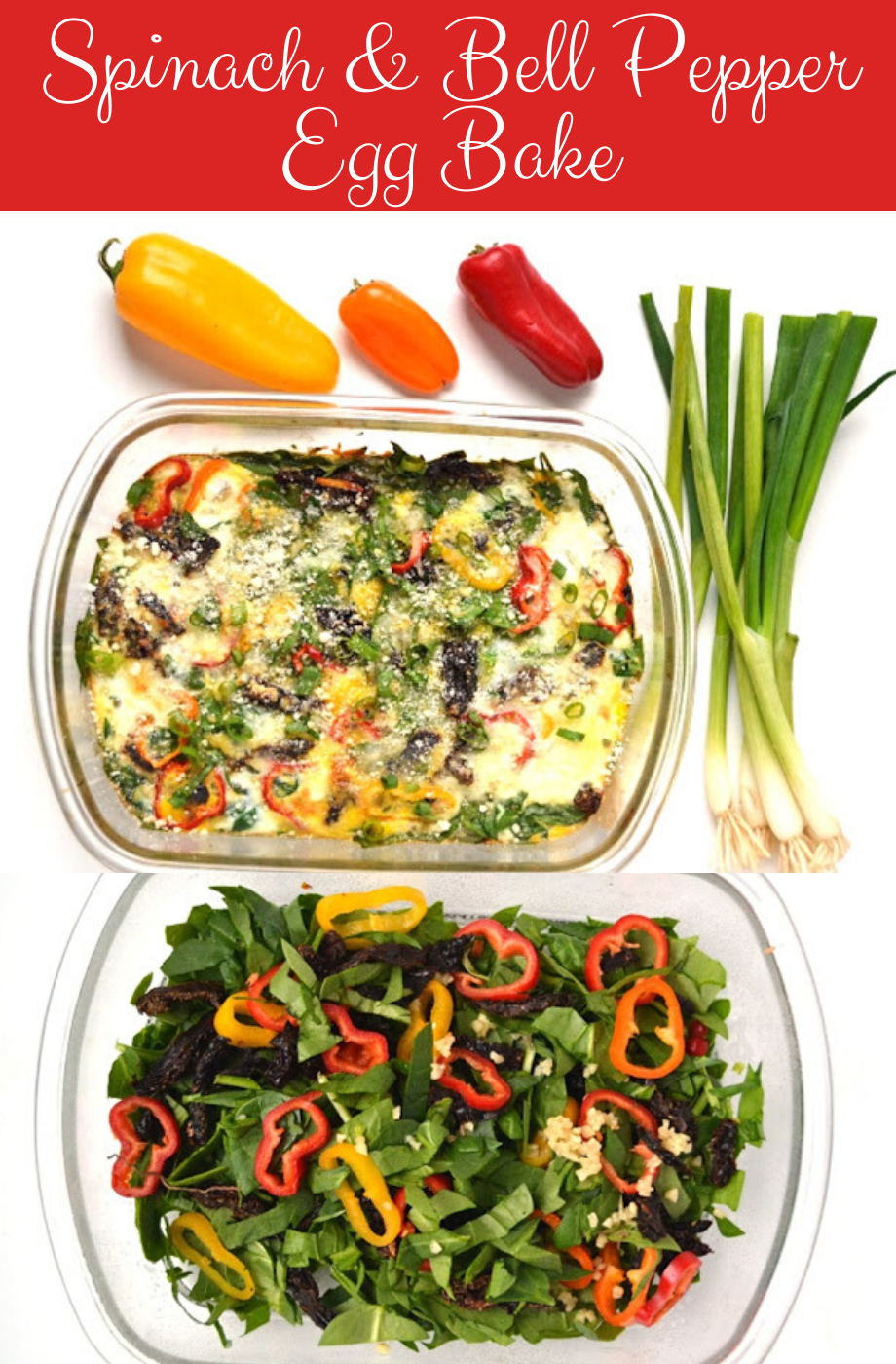 Spinach and Bell Pepper Egg Bake The Nutritionist Reviews