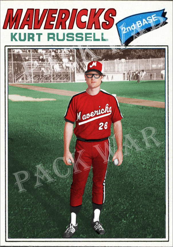 kurt russell baseball card