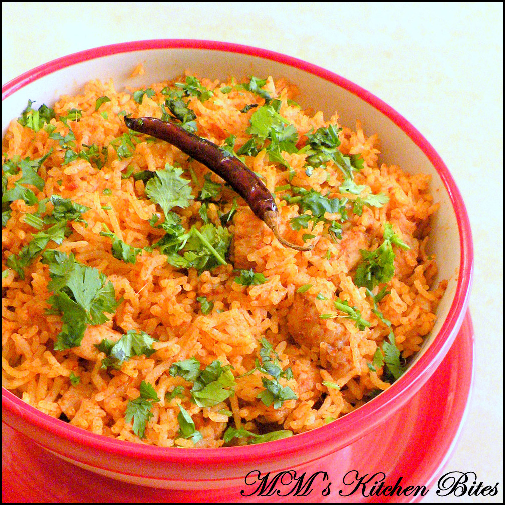 MM's Kitchen Bites Thai Red Curry Paste…Rice!!