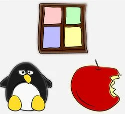 https://pixabay.com/vectors/apple-linux-mac-penguin-windows-158063/