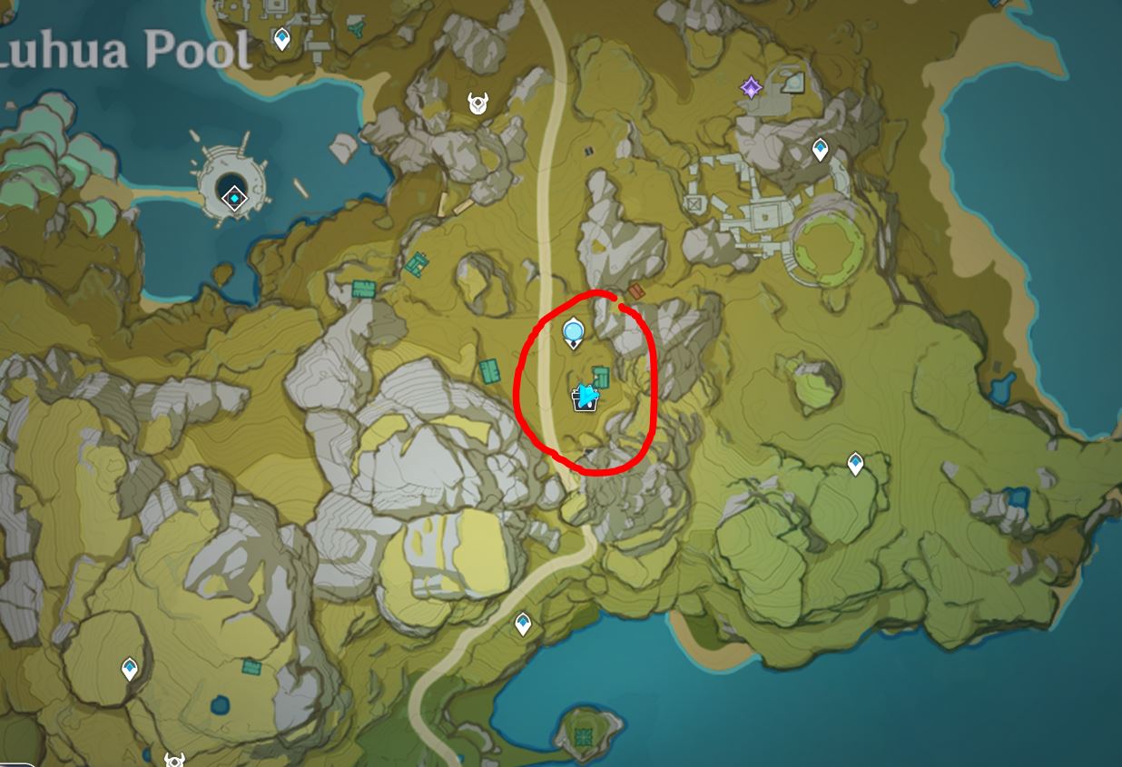 Пещеры ли юэ карта