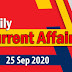 Kerala PSC Daily Malayalam Current Affairs 25 Sep 2020