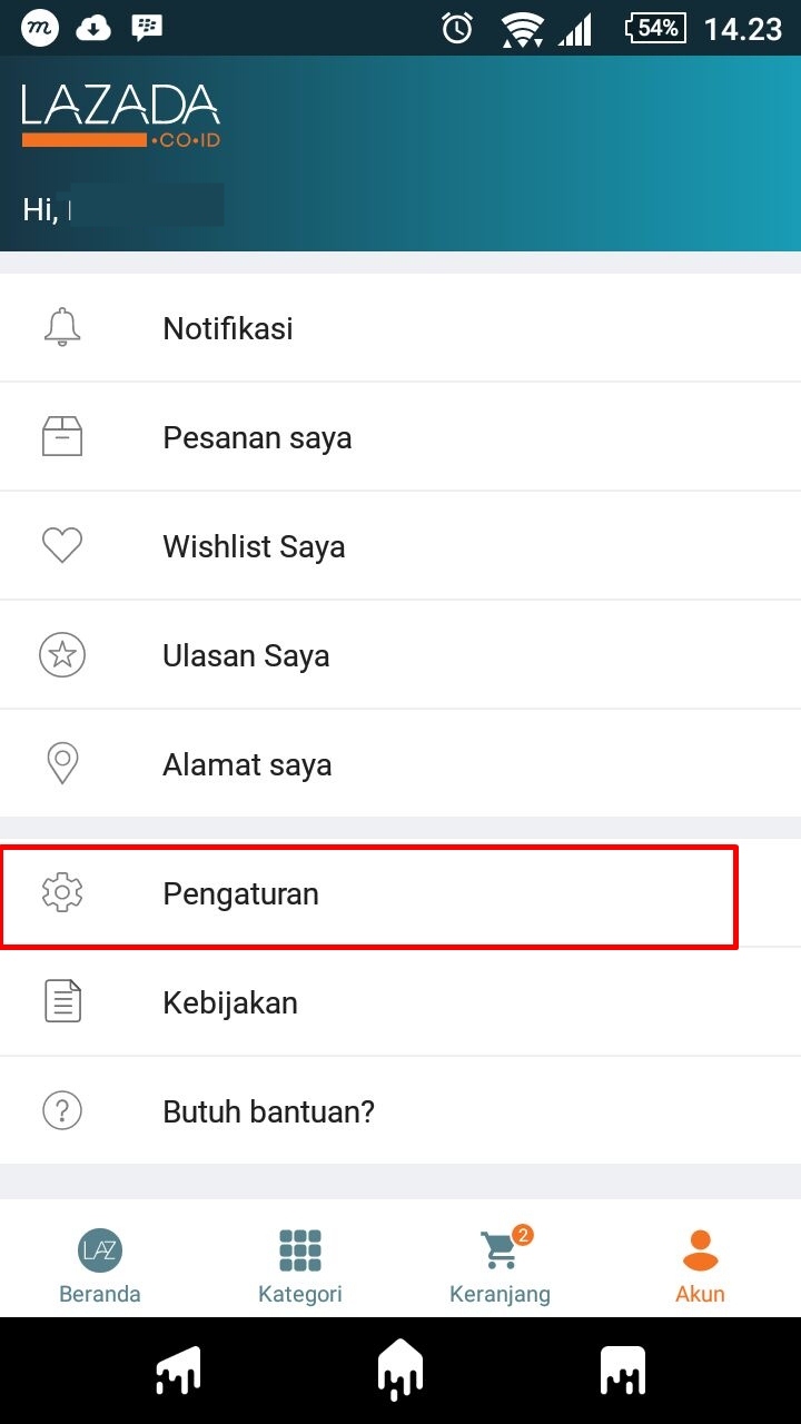 Cara Logout Akun Lazada di Hp Android & Laptop - Menit info