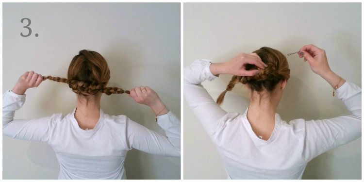 TUTORIAL RECOGIDO TRENZADO ANTOJADA ROR VOCACION