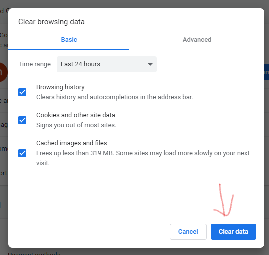 How to Clear Cache and Cookies in Chrome