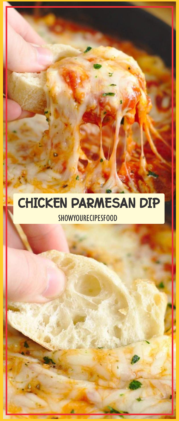 Chicken Parmesan Dip Show You Recipes