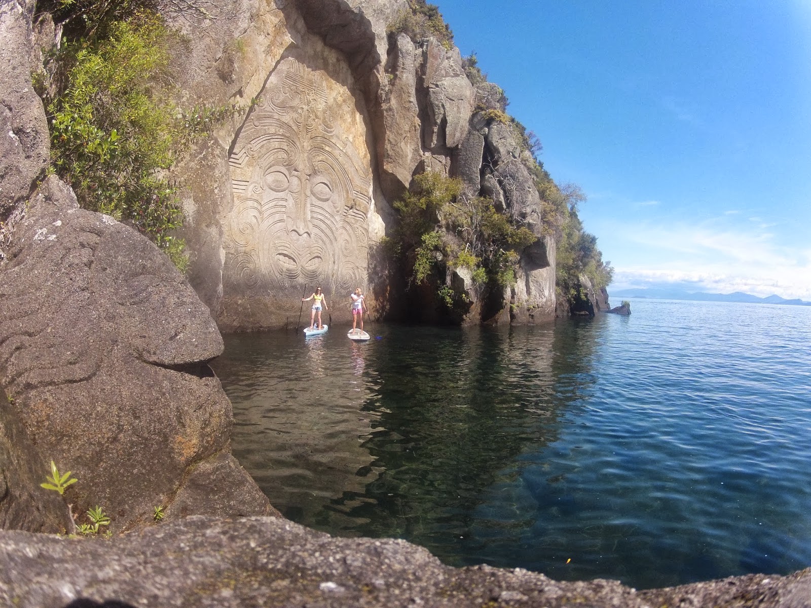 Louise Jull- White Water Kayaker: Mine Bay, Lake Taupo
