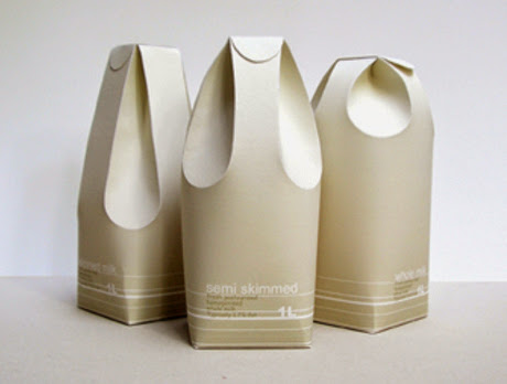 Κουτιά φρέσκου γάλακτος με τέχνη