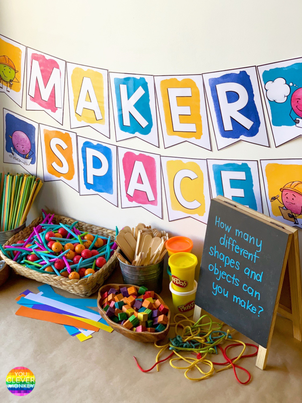 Maker Space - exploring shape | you clever monkey