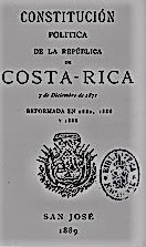 CONSTITUCIÓN DE COSTA RICA DE 1871