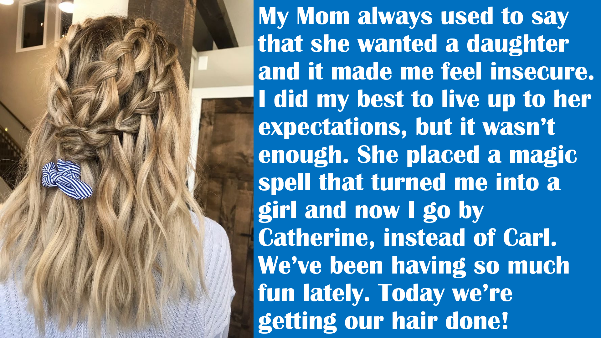 Abby’s Lovely TG/TF Captions Hair Salon
