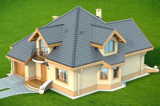 desain rumah rumah eropa sederhana