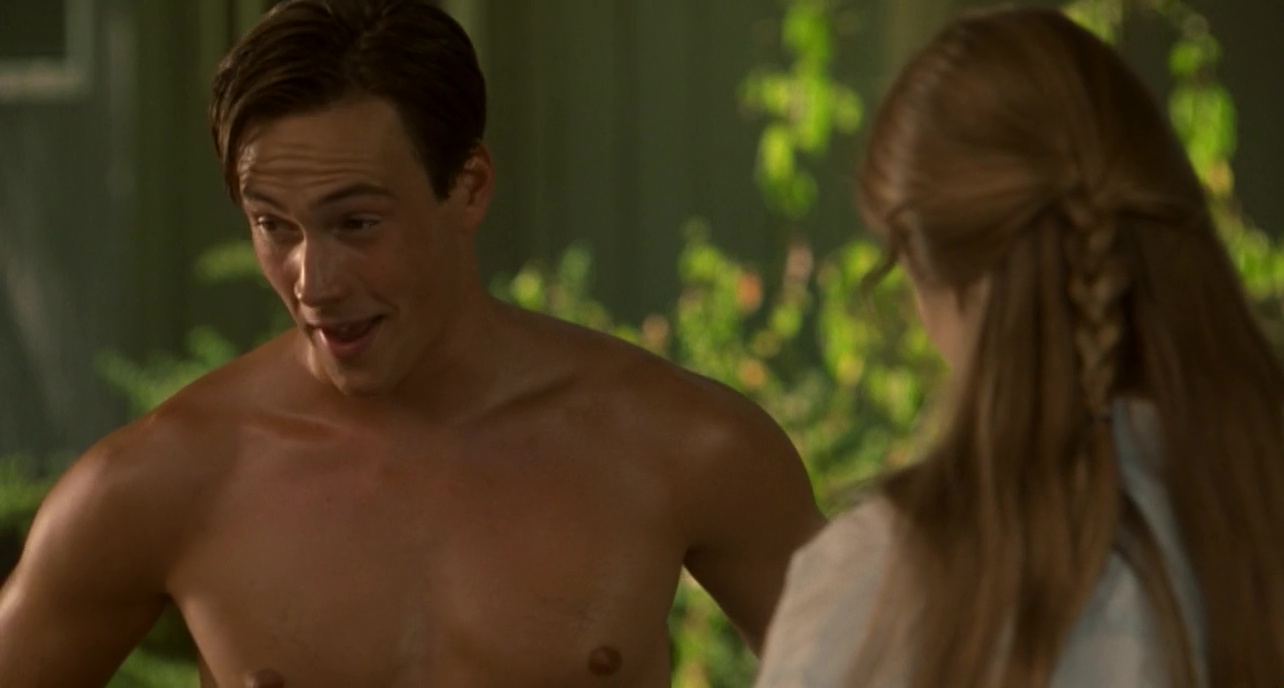 Chris Klein shirtless in Here On Earth.