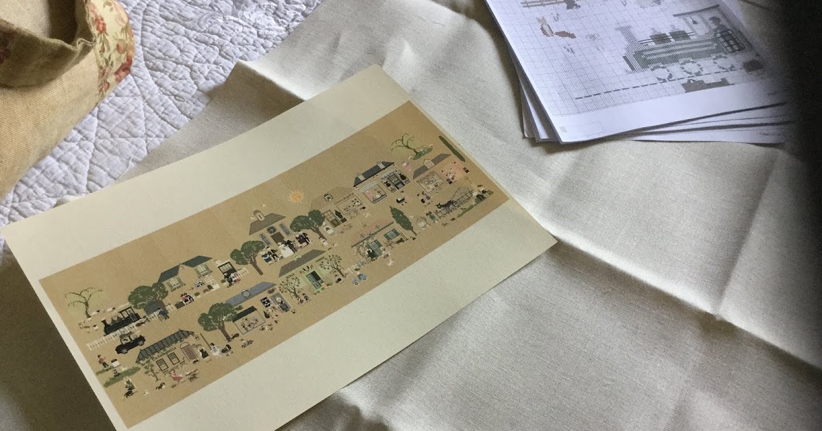 Le blog de l’Atelier des fées brodeuses Le village...