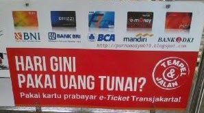 Penerapan e-ticketing Bus Transjakarta