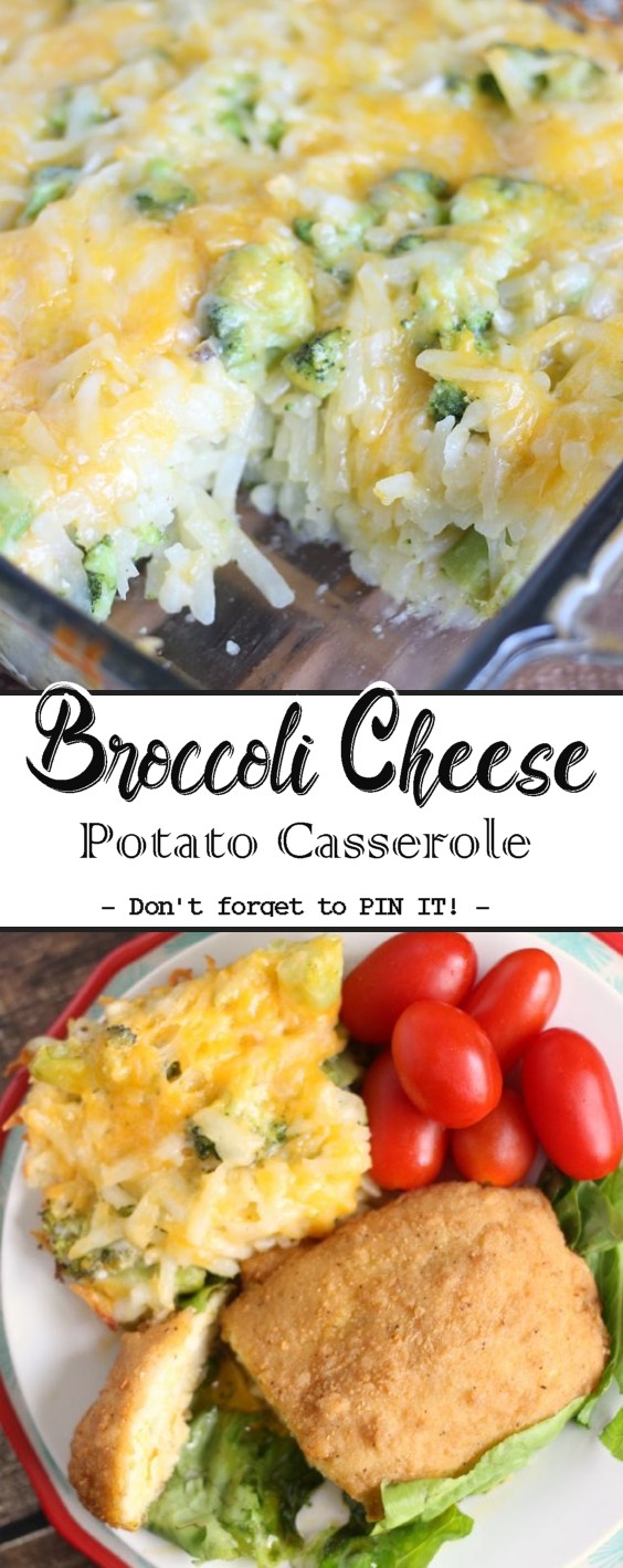 Broccoli Cheese Potato Casserole Just Easy Recipe