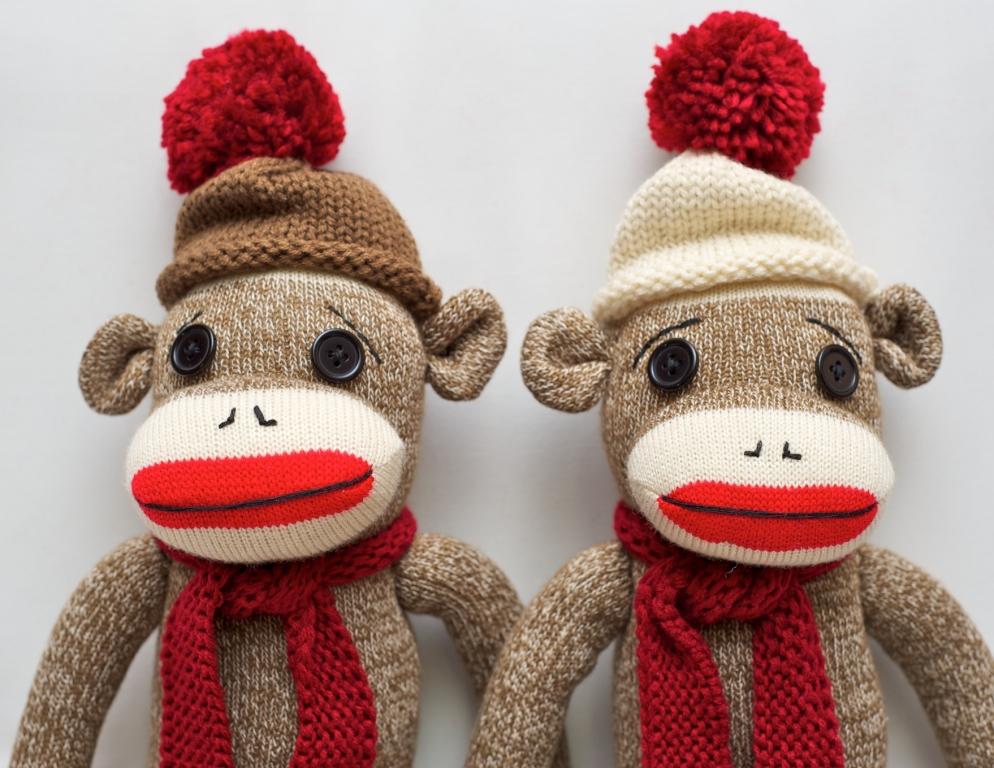 Janine surviving with the SOCK MONKEY story