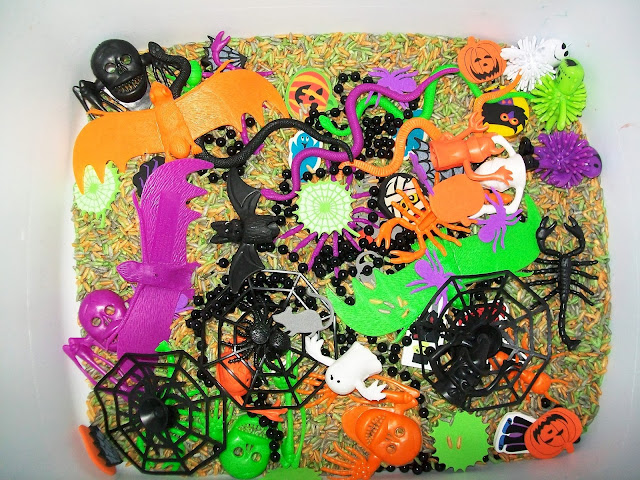 Halloween Sensory Bin