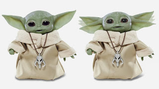 Baby Yoda of The Mandalorian plush toys coloring.filminspector.com