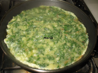 Tortilla de patatas y acelgas