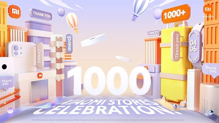 Xiaomi celebrates 1000 Xiaomi Stores Event with Mi Fans across the World