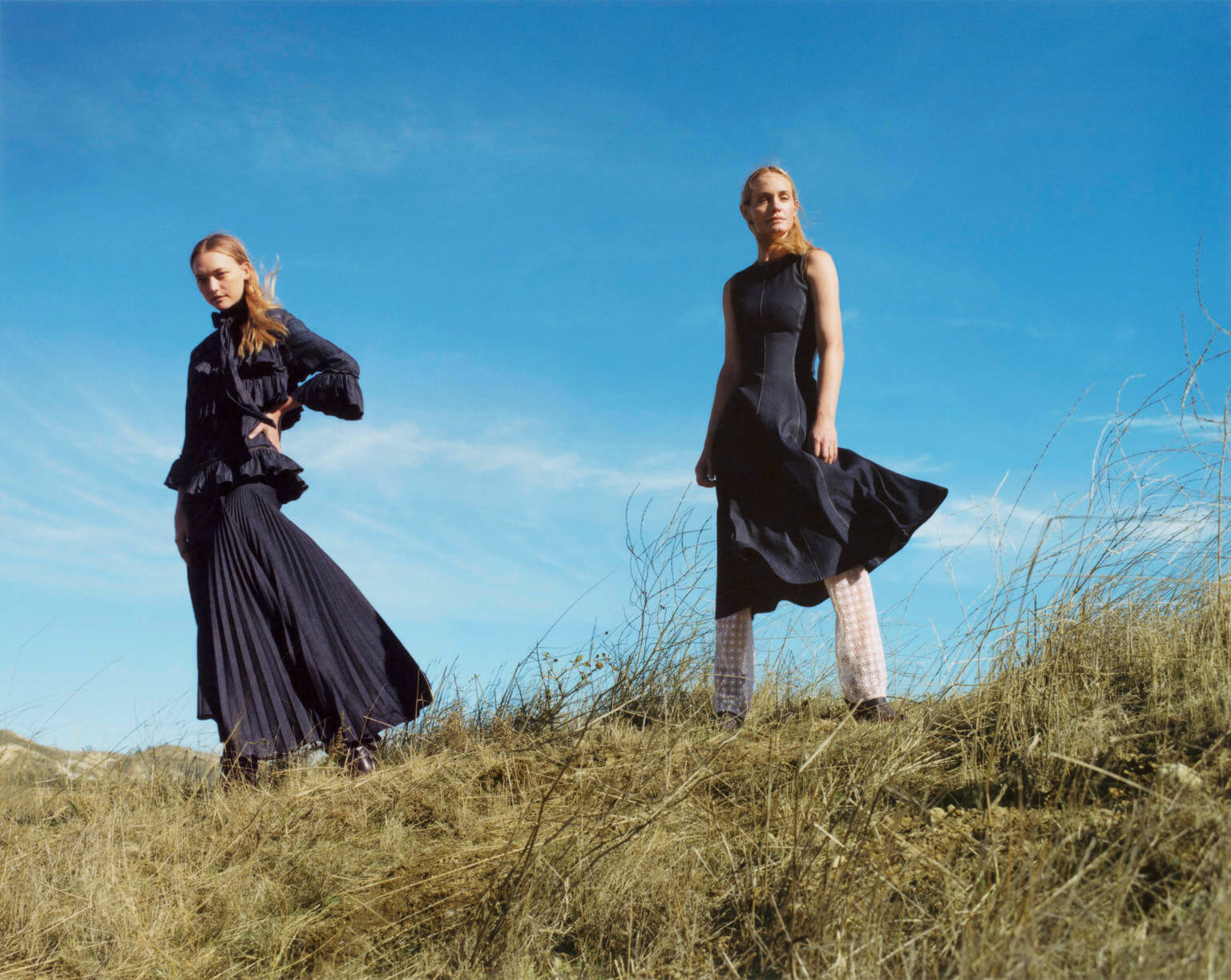 Gemma Ward & Amber Valletta in Vogue US March 2019 by Zoe Ghertner