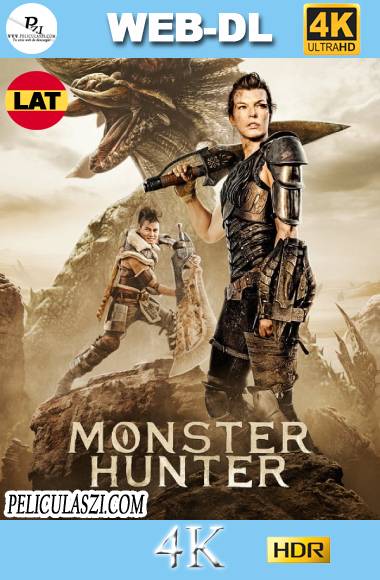 Monster Hunter: La Cacería Comienza (2020) Ultra HD  WEB-DL 4K HDR Dual-Latino VIP