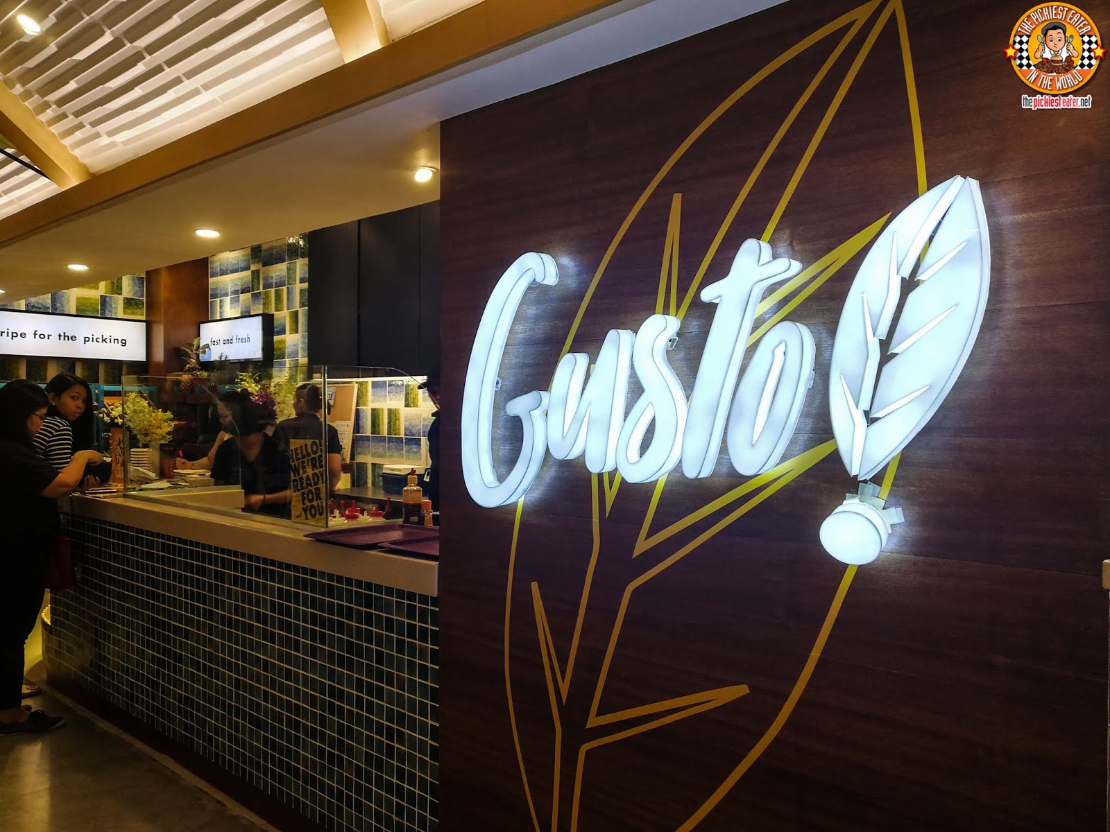 THE PICKIEST EATER IN THE WORLD THE CORNER MARKET FOOD HALL GUSTO