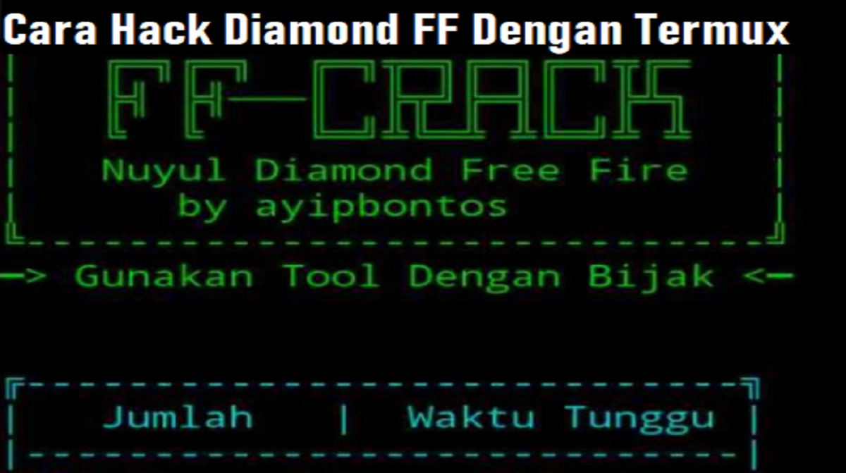 Cara Hack Diamond FF Dengan Termux