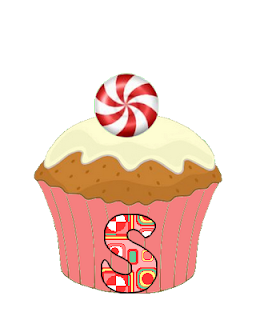 Abecedario en Cupcakes. Cupcakes with Alphabet.