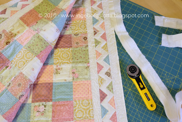 Baby Quilt flying geese