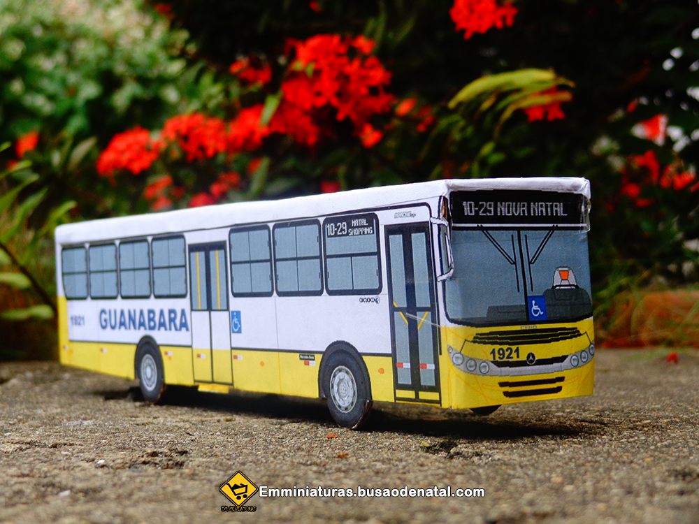 Transportes Guanabara 1921 em miniatura