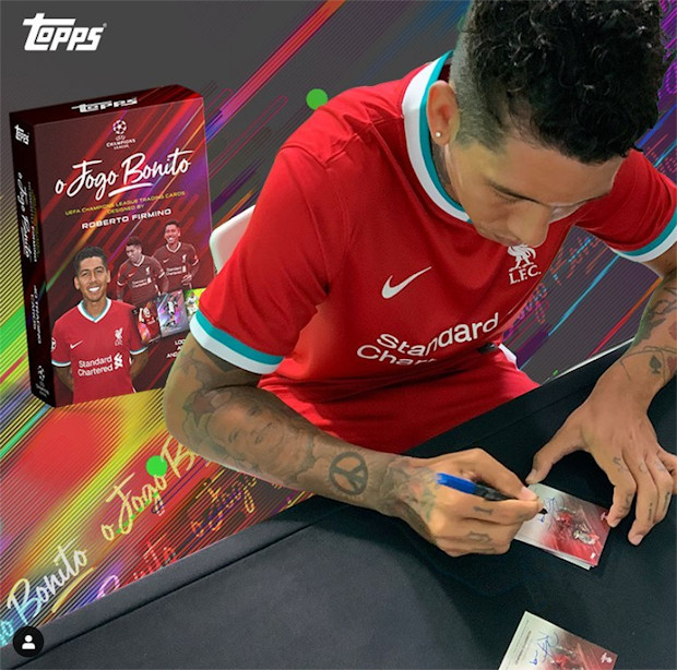 Topps UEFA Champions League Roberto Firmino Box 'O Jogo Bonito'  Lot of 2!