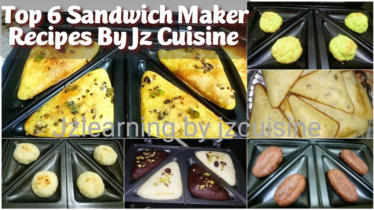 Sandwich Maker Recipes