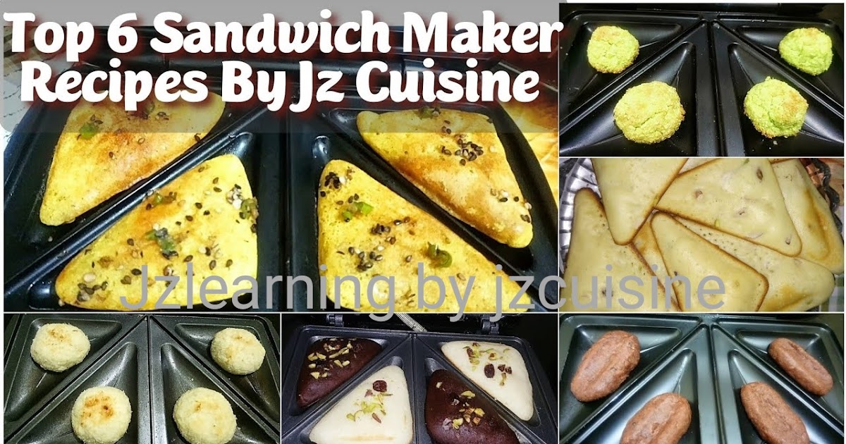Sandwich Maker Recipes